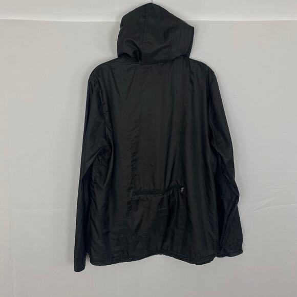 Title: Halifax Traders Black Windbreaker Jacket, XL, Hooded, 100% Polyester - Picture 8 of 9